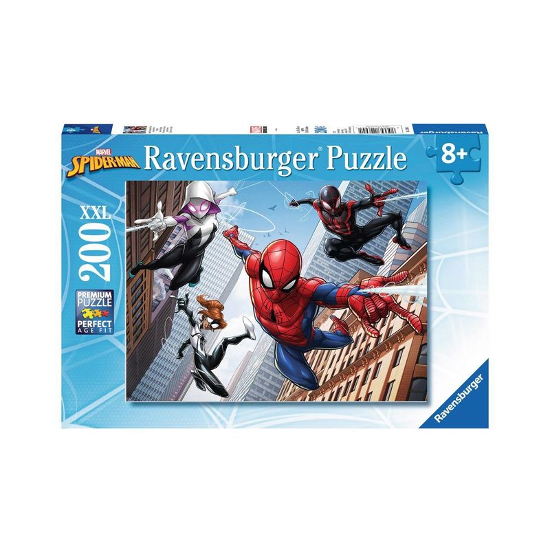 Jucarii, Copii si Bebe - Jucarii si jocuri - Jocuri si puzzle - Puzzle - Puzzle Ravensburger - Spider-Man, 200 piese XXL - Infinity.ro
