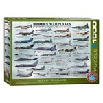 Jucarii, Copii si Bebe - Jucarii si jocuri - Jocuri si puzzle - Puzzle - Puzzle Eurographics - Modern Warplanes, 1000 piese - Infinity.ro