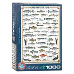 Jucarii, Copii si Bebe - Jucarii si jocuri - Jocuri si puzzle - Puzzle - Puzzle Eurographics - Susswasserfische, 1000 piese - Infinity.ro