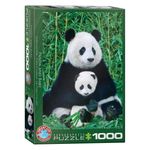 Jucarii, Copii si Bebe - Jucarii si jocuri - Jocuri si puzzle - Puzzle - Puzzle Eurographics - The Panda family, 1000 piese - Infinity.ro