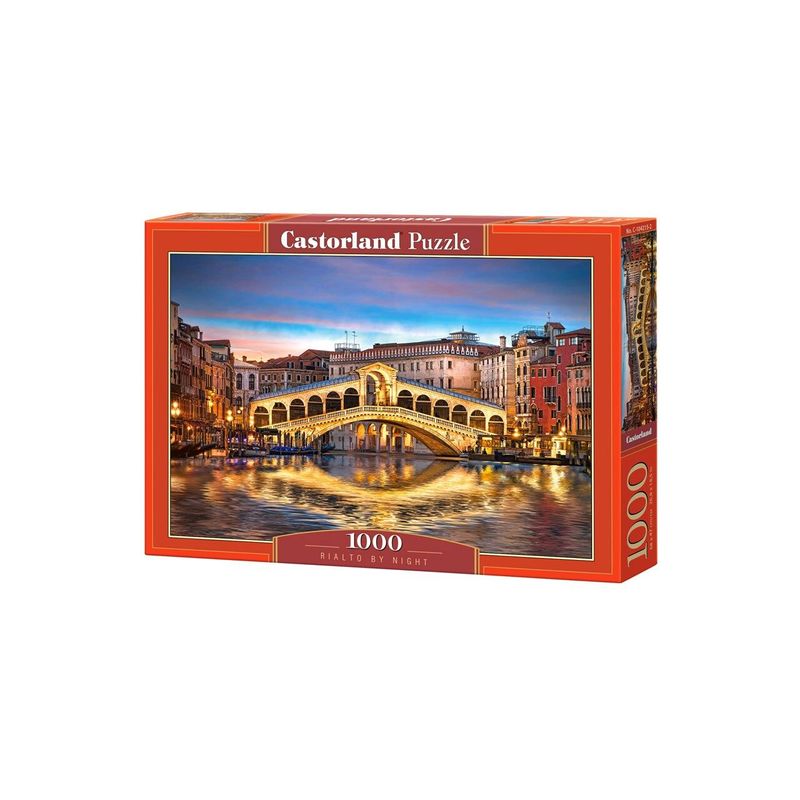 Jucarii, Copii si Bebe - Jucarii si jocuri - Jocuri si puzzle - Puzzle - Puzzle Castorland - Rialto by Night, 1000 piese - Infinity.ro