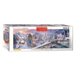 Jucarii, Copii si Bebe - Jucarii si jocuri - Jocuri si puzzle - Puzzle - Puzzle panoramic Eurographics - Nicky Boehme: Holiday at the Seaside, 1000 piese - Infinity.ro