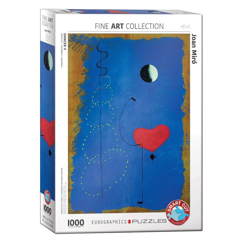 Jucarii, Copii si Bebe - Jucarii si jocuri - Jocuri si puzzle - Puzzle - Puzzle Eurographics - Joan Miro: Ballerina II, 1000 piese - Infinity.ro