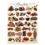 Jucarii, Copii si Bebe - Jucarii si jocuri - Jocuri si puzzle - Puzzle - Puzzle Eurographics - Sweet Line - Chocolate, 1000 piese - Infinity.ro