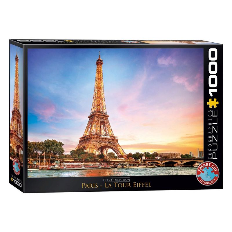Jucarii, Copii si Bebe - Jucarii si jocuri - Jocuri si puzzle - Puzzle - Puzzle Eurographics - Paris Eiffel Tower, 1000 piese - Infinity.ro