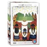 Jucarii, Copii si Bebe - Jucarii si jocuri - Jocuri si puzzle - Puzzle - Puzzle Eurographics - Diego Rivera: Flower Festival, 1000 piese - Infinity.ro