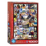 Jucarii, Copii si Bebe - Jucarii si jocuri - Jocuri si puzzle - Puzzle - Puzzle Eurographics - Canadian Pacific Rail - Poster Vintage, 1000 piese - Infinity.ro