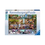 Jucarii, Copii si Bebe - Jucarii si jocuri - Jocuri si puzzle - Puzzle - Puzzle Ravensburger - Animale, 2000 piese - Infinity.ro