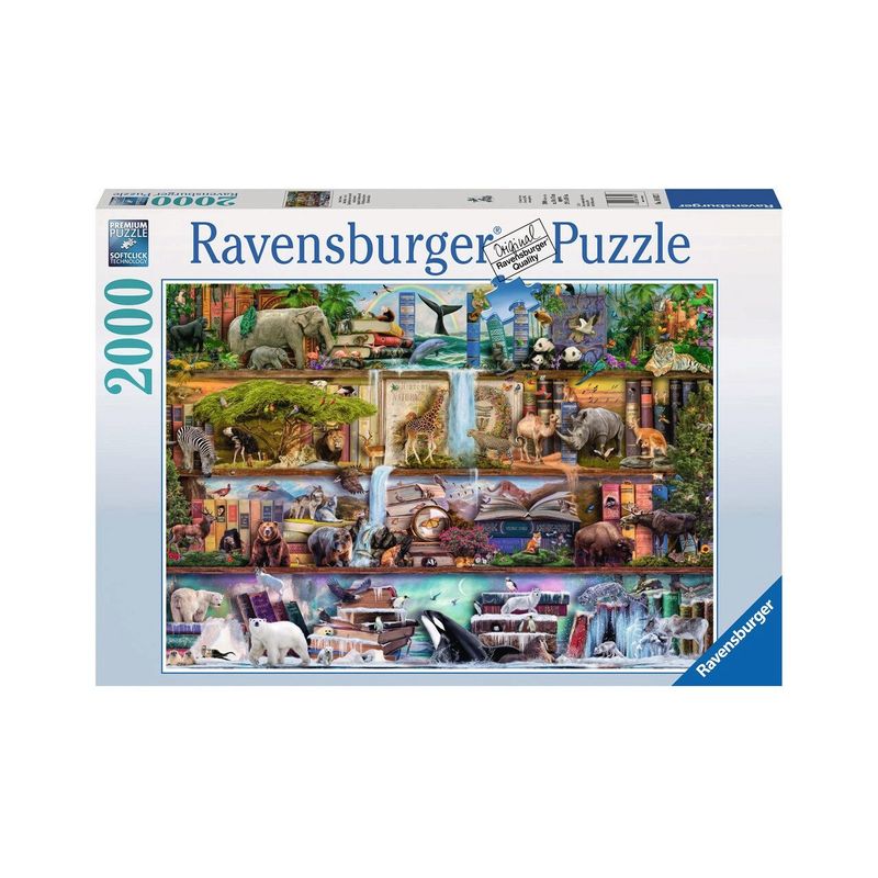 Jucarii, Copii si Bebe - Jucarii si jocuri - Jocuri si puzzle - Puzzle - Puzzle Ravensburger - Animale, 2000 piese - Infinity.ro