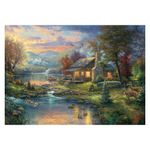 Jucarii, Copii si Bebe - Jucarii si jocuri - Jocuri si puzzle - Puzzle - Puzzle Schmidt - Thomas Kinkade: Paradisul naturii, 1000 piese - Infinity.ro