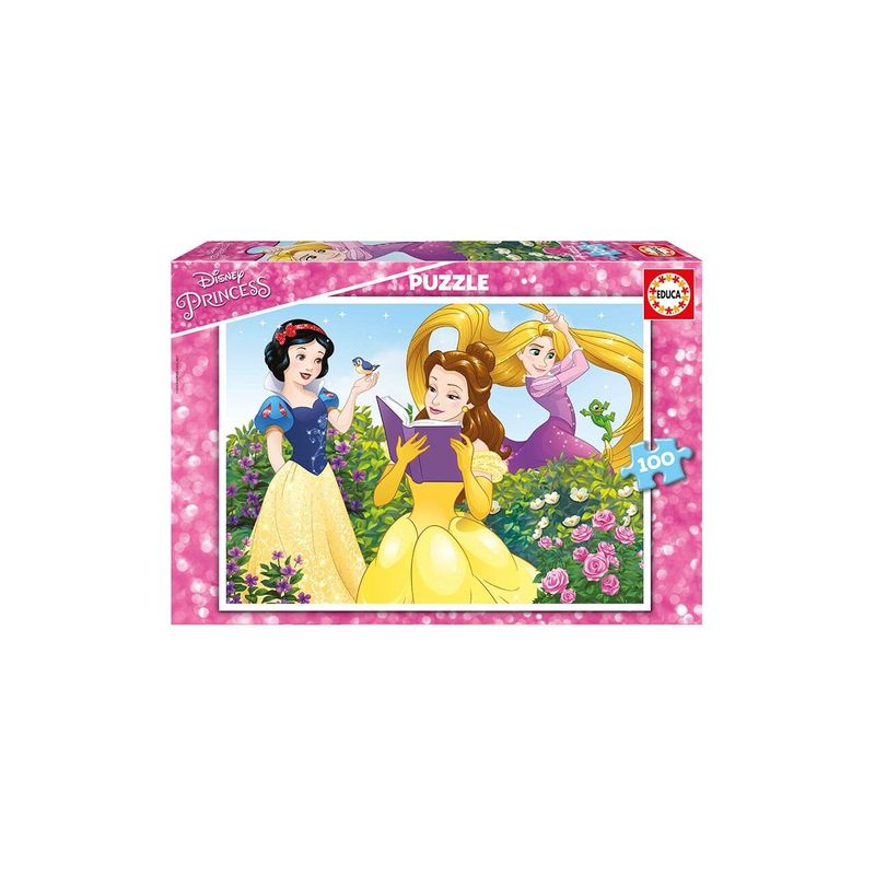 Jucarii, Copii si Bebe - Jucarii si jocuri - Jocuri si puzzle - Puzzle - Puzzle Educa - Disney Princess, 100 piese - Infinity.ro