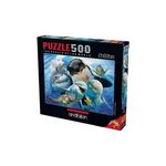 Jucarii, Copii si Bebe - Jucarii si jocuri - Jocuri si puzzle - Puzzle - Puzzle Anatolian - Ocean Selfie, 500 piese - Infinity.ro