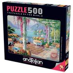 Jucarii, Copii si Bebe - Jucarii si jocuri - Jocuri si puzzle - Puzzle - Puzzle Anatolian - Wisteria Terrace, 500 piese - Infinity.ro