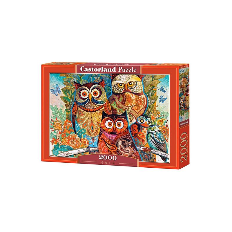 Jucarii, Copii si Bebe - Jucarii si jocuri - Jocuri si puzzle - Puzzle - Puzzle Castorland - Owls, 2000 Piese - Infinity.ro