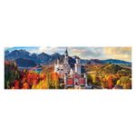 Jucarii, Copii si Bebe - Jucarii si jocuri - Jocuri si puzzle - Puzzle - Puzzle panoramic Eurographics - Neuschwanstein in Fall, 1000 piese - Infinity.ro