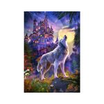 Jucarii, Copii si Bebe - Jucarii si jocuri - Jocuri si puzzle - Puzzle - Puzzle Castorland - Wolf Castle, 1000 piese - Infinity.ro