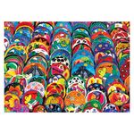 Jucarii, Copii si Bebe - Jucarii si jocuri - Jocuri si puzzle - Puzzle - Puzzle Eurographics - Mexican Ceramic Plates, 1000 piese - Infinity.ro