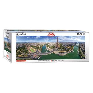 Puzzle panoramic Eurographics - Paris, France, 1000 piese