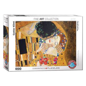 Puzzle Eurographics - Gustav Klimt: The Kiss, 1000 de piese