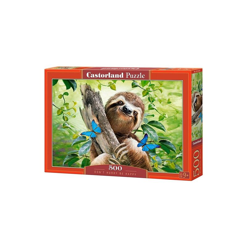 Jucarii, Copii si Bebe - Jucarii si jocuri - Jocuri si puzzle - Puzzle - Puzzle Castorland - Don't Hurry Be Happy, 500 piese - Infinity.ro