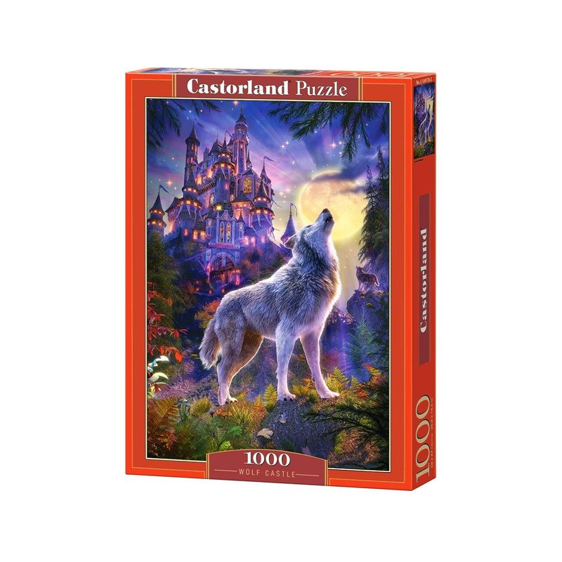 Jucarii, Copii si Bebe - Jucarii si jocuri - Jocuri si puzzle - Puzzle - Puzzle Castorland - Wolf Castle, 1000 piese - Infinity.ro