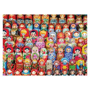Puzzle Eurographics - Russian Matryoshka Dolls, 1000 piese