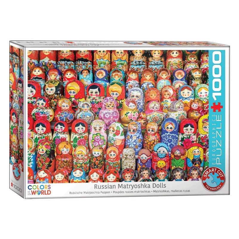 Jucarii, Copii si Bebe - Jucarii si jocuri - Jocuri si puzzle - Puzzle - Puzzle Eurographics - Russian Matryoshka Dolls, 1000 piese - Infinity.ro