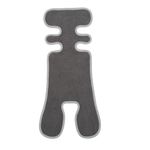 Jucarii, Copii si Bebe - Carucioare si articole de transport - Accesorii transport copii - Protectie antitranspiratie universala scaune auto si carucioare AirCuddle COOL SEAT ALL IN ONE SMOKE CS-A-SMOKE - Infinity.ro