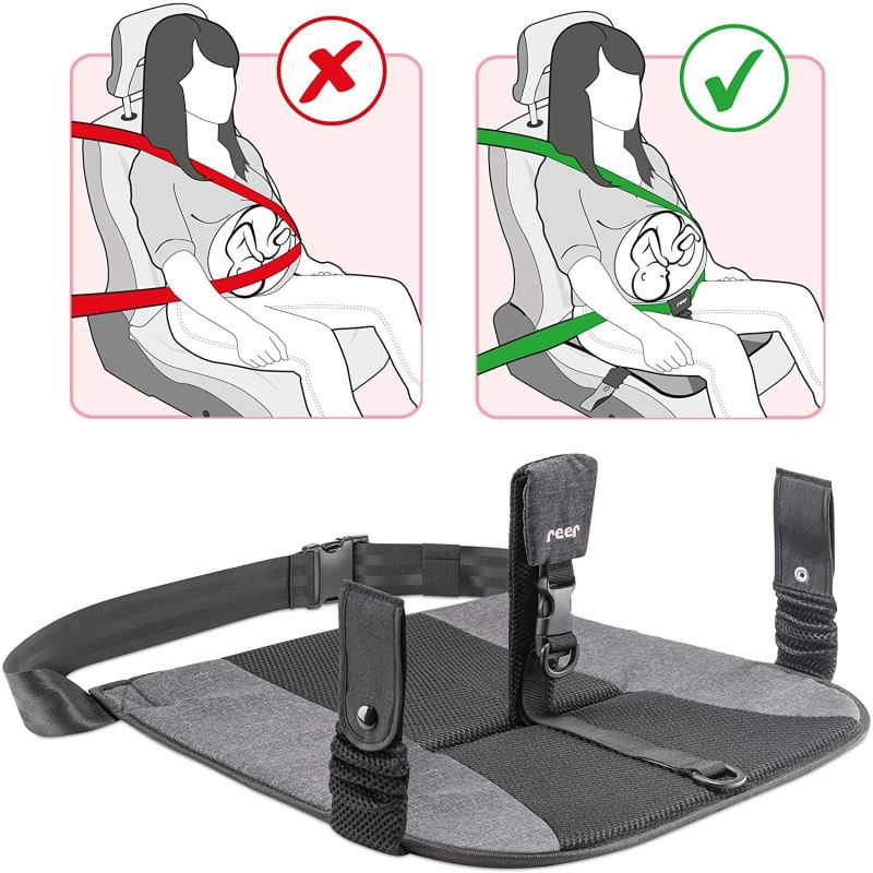 Jucarii, Copii si Bebe - Carucioare si articole de transport - Accesorii transport copii - Adaptor centura de siguranta auto pentru gravide Reer MommyLine 88101 - Infinity.ro