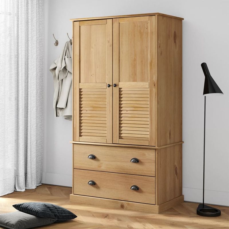 Casa si Gradina - Mobilier - Dulapuri si sifoniere - Sifoniere - Sifonier VIGO, 90x55x176 cm, lemn masiv de pin - Infinity.ro