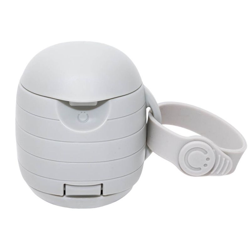 Jucarii, Copii si Bebe - Hrana si alaptare - Biberoane, suzete si accesorii hranire - Suzete si accesorii - Suport suzeta portabil Ubbi On The Go gri - Infinity.ro