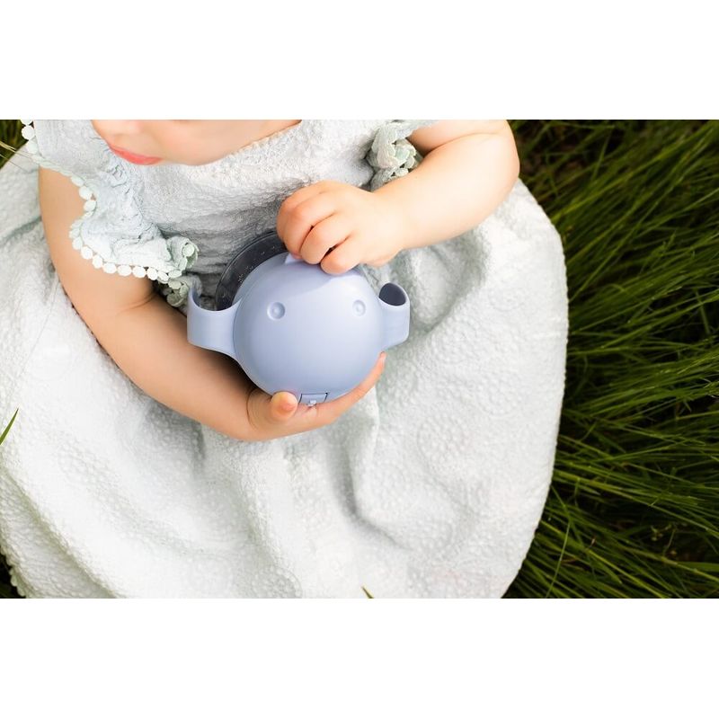 Jucarii, Copii si Bebe - Hrana si alaptare - Biberoane, suzete si accesorii hranire - Articole hranire bebelusi - Cana pentru gustare Ubbi bleu deschis - Infinity.ro