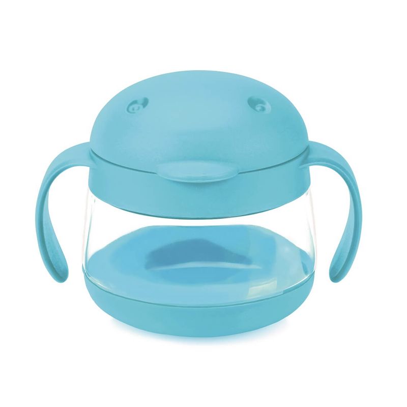 Jucarii, Copii si Bebe - Hrana si alaptare - Biberoane, suzete si accesorii hranire - Articole hranire bebelusi - Set cani pentru gustare Ubbi bleu si verde - Infinity.ro