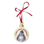 Casa si Gradina - Decoratiuni - Decoratiuni de sezon - Disney Magical Beginnings - Placuta pentru primul Craciun Eeyore - Infinity.ro