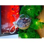 Casa si Gradina - Decoratiuni - Decoratiuni de sezon - Glob de Craciun personalizat cu poza ta si sclipici - Infinity.ro