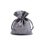 Market - Cadouri - Pungi cadou si accesorii - Saculet din satin pentru cadouri Kyrra, 9,5x13 cm Argintiu - Infinity.ro