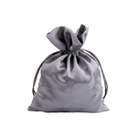 Market - Cadouri - Pungi cadou si accesorii - Saculet din satin pentru cadouri Crisalida,13 x 18 cm, Argintiu - Infinity.ro