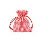Market - Cadouri - Pungi cadou si accesorii - Saculet textil decorativ pentru cadou, 10 x 13 cm, Rosu - Infinity.ro
