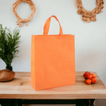 Market - Bacanie - Alte articole bacanie - Sacosa cumparaturi Non-Woven, 34 x 40 cm, Portocaliu - Infinity.ro