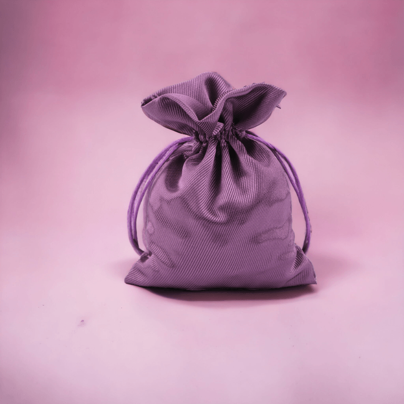 Market - Cadouri - Pungi cadou si accesorii - Saculet din satin pentru cadouri Crisalida, 13 x 18 cm, Violet - Infinity.ro