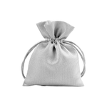 Market - Cadouri - Pungi cadou si accesorii - Saculet satinat cu lurex pentru cadouri 10 x 13 cm Gri auriu - Infinity.ro