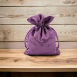 Market - Cadouri - Pungi cadou si accesorii - Saculet din satin pentru cadouri Crisalida, 13 x 18 cm, Violet - Infinity.ro