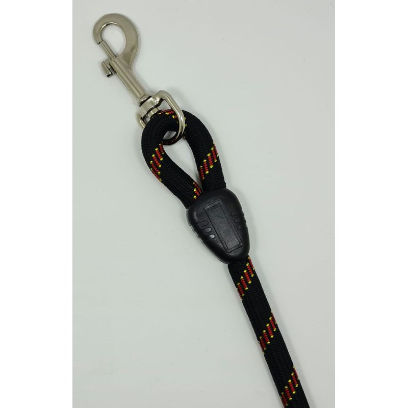 Petshop/Accesorii petshop/Zgarzi, lese si hamuri/Lese - Lesa polyester rezistenta pentru caini 115 cm, Negru - Infinity.ro