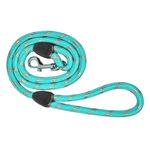 Petshop/Accesorii petshop/Zgarzi, lese si hamuri/Lese - Lesa polyester rezistenta pentru caini 115 cm, Turcoaz - Infinity.ro
