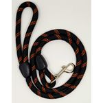 Petshop/Accesorii petshop/Zgarzi, lese si hamuri/Lese - Lesa polyester rezistenta pentru caini 115 cm, Negru - Infinity.ro