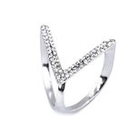 Fashion, accesorii si bijuterii - Femei - Bijuterii femei - Inele femei - Inel pentru esarfa cu strasuri Kyrra, 2,3 x 2,5 x 2,2 cm, Argintiu - Infinity.ro