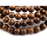 Fashion, accesorii si bijuterii - Femei - Bijuterii femei - Bratari femei - Bratara elastica unisex din margele de lemn 23 - 26 cm - Infinity.ro