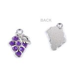 Fashion, accesorii si bijuterii - Barbati - Bijuterii barbati - Lanturi si pandantive barbati - Pandantiv decorativ metalic 12 x 17 mm Strugure - Infinity.ro