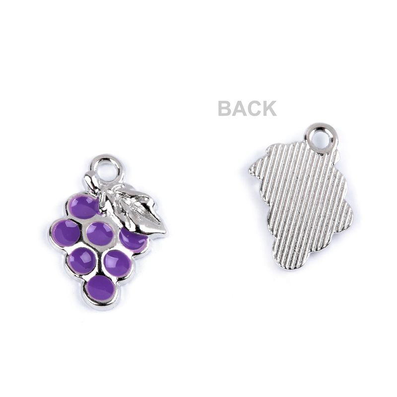 Fashion, accesorii si bijuterii - Barbati - Bijuterii barbati - Lanturi si pandantive barbati - Pandantiv decorativ metalic 12 x 17 mm Strugure - Infinity.ro