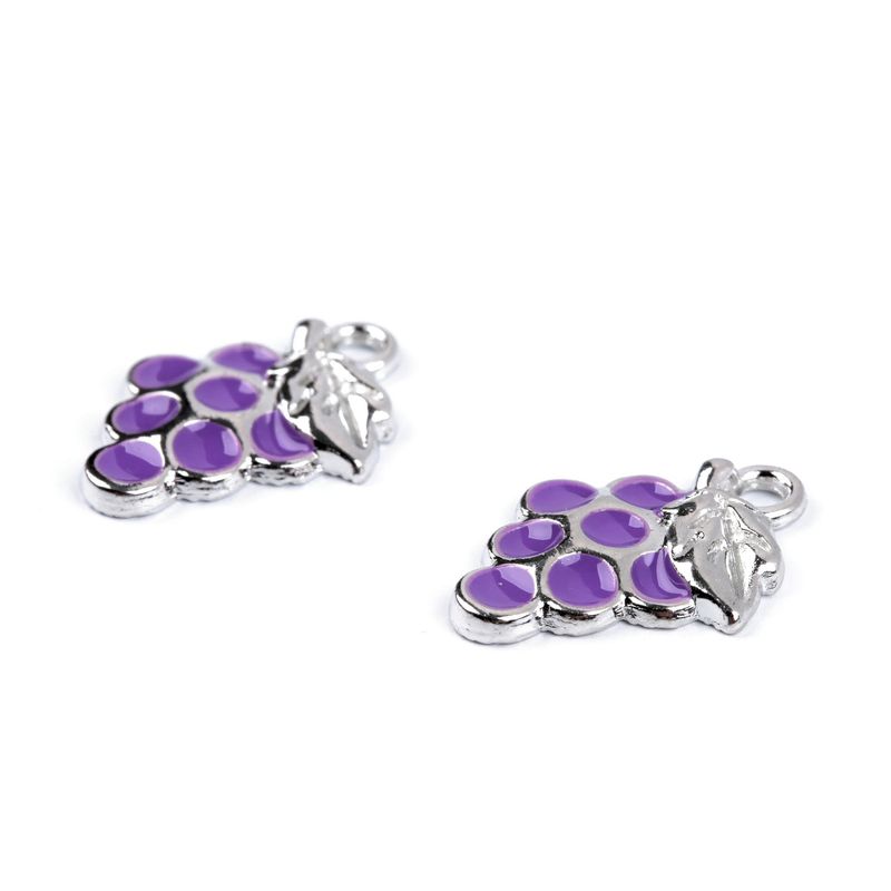 Fashion, accesorii si bijuterii - Barbati - Bijuterii barbati - Lanturi si pandantive barbati - Pandantiv decorativ metalic 12 x 17 mm Strugure - Infinity.ro